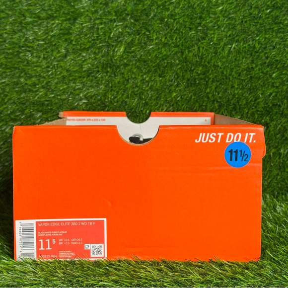 Size 11.5 - Mens Wide Nike Vapor Edge Elite 360 2  Football Cleats - FJ6125-004 - Picture 6 of 6